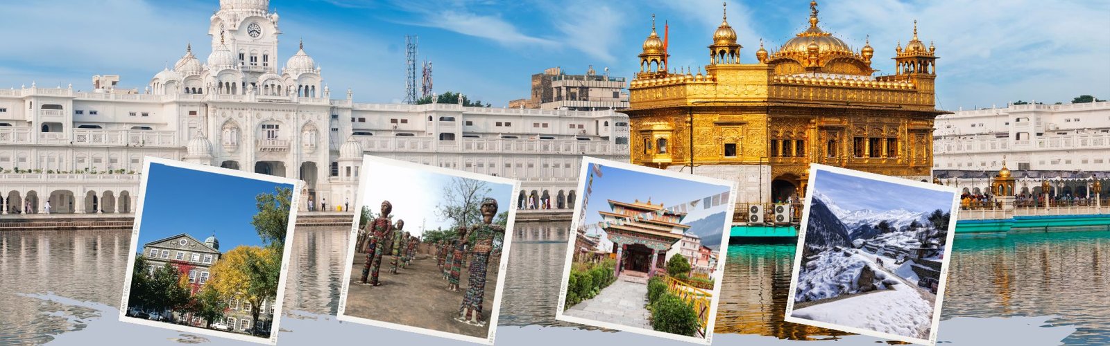 Amritsar Dalhousie Dharamshala Manali Shimla Chandigarh Header