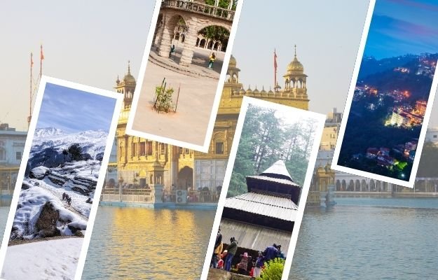 Amritsar Dalhousie Dharamshala Manali Shimla Chandigarh 