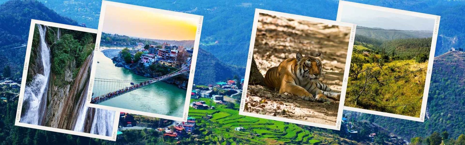 Delhi Jim Corbett Nainital Almora Ranikhet Kausani Tour Header