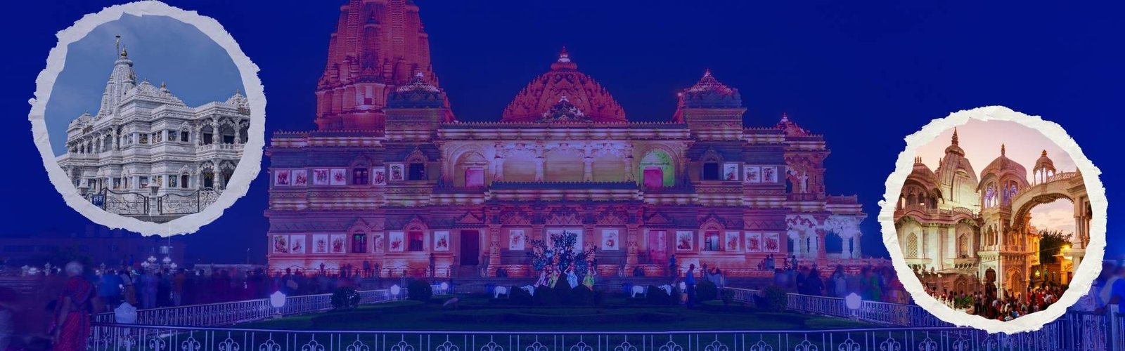 Mathura Vrindavan Agra Tour Header