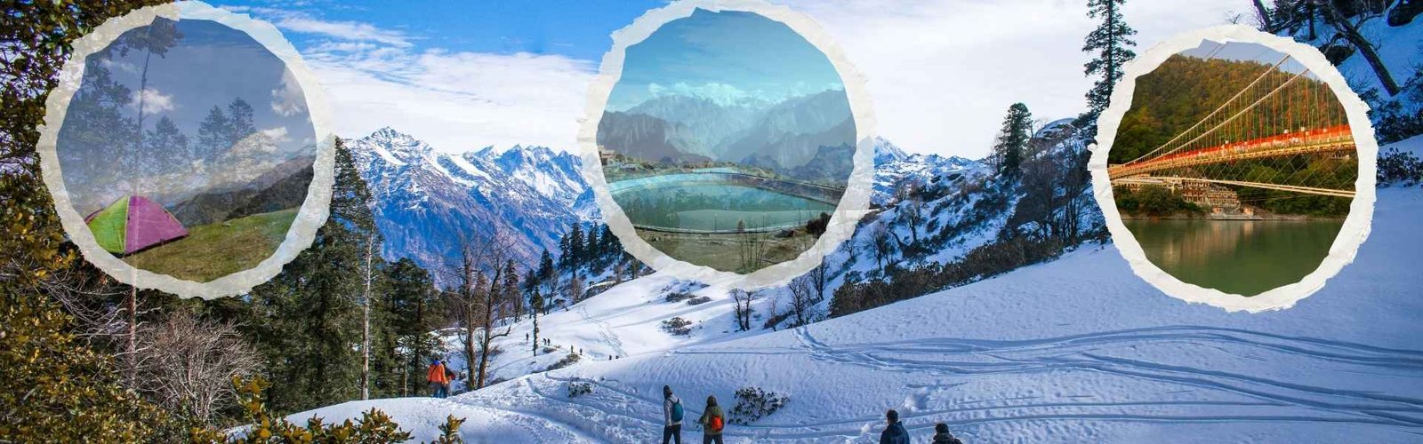 Delhi Haridwar Rishikesh Mussoorie Kempty Fall tour Header