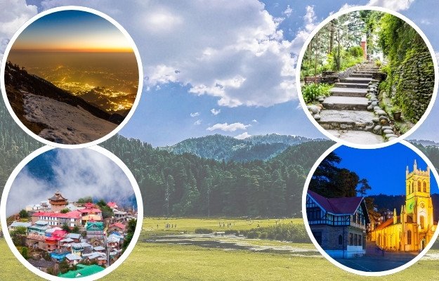 Dalhousie Mechlodganj Dharamshala Manali Shimla 