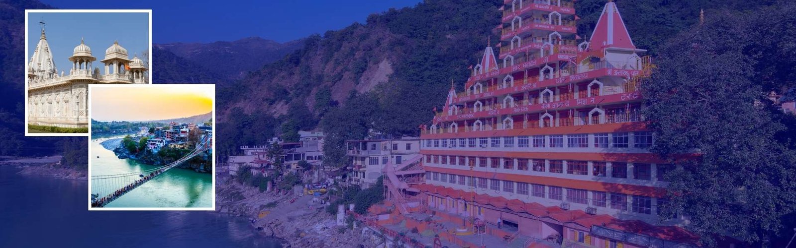 Delhi Rishikesh Shivpuri River Rafting Camping Tour Header