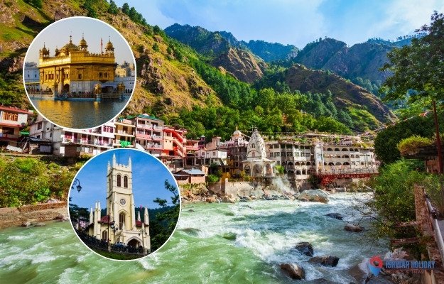 Chandigarh Shimla Manali Amritsar